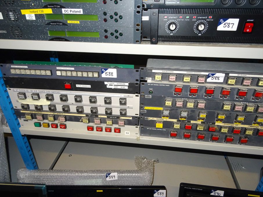 Qty various OPT out manual control panels etc