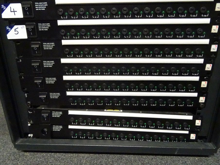 10x Argosy 14 way MDU's, 16A total load