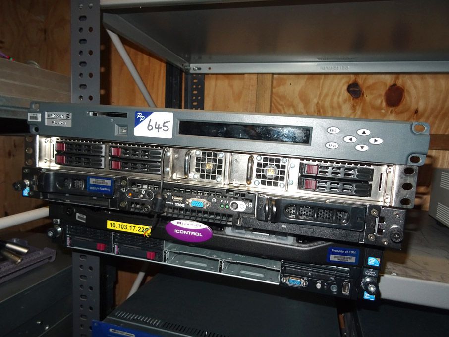 Miranda iControl , Ericsson receiver, HP intel ser...