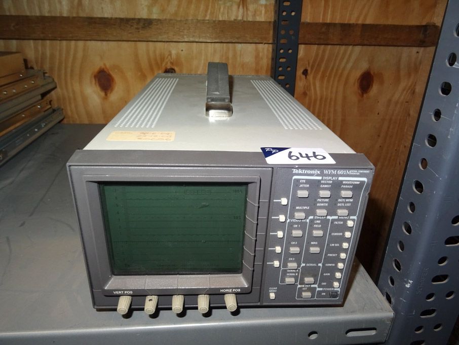 Tektronix WFM601M serial component monitor