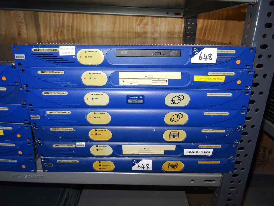 Qty Polistream A4000, P5000, P4000 etc screen subt...