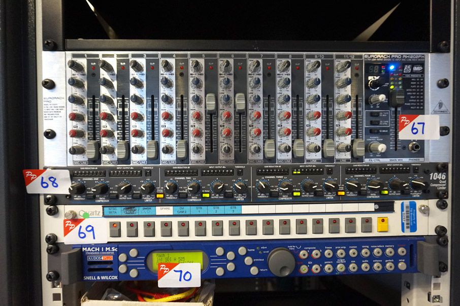 Behringer Eurorack Pro RX1202FX ultra low noise de...