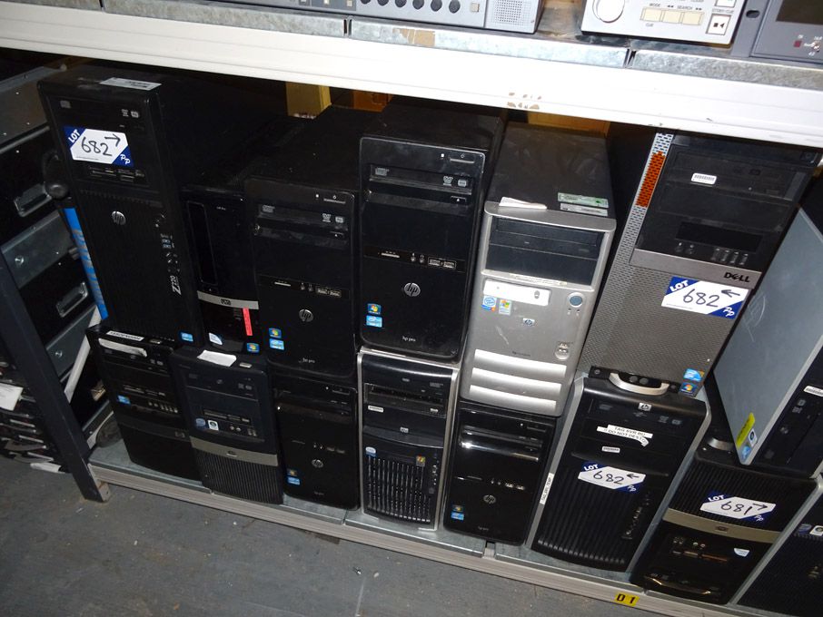 12x HP Compaq etc base units, Intel processors to...