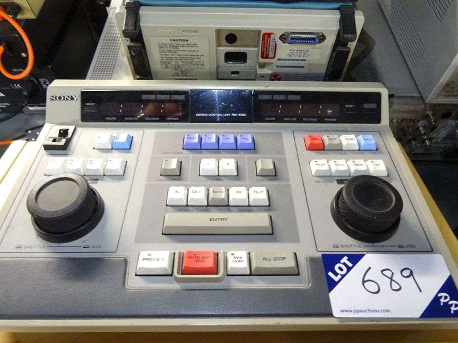 Sony RM-450A editing control unit