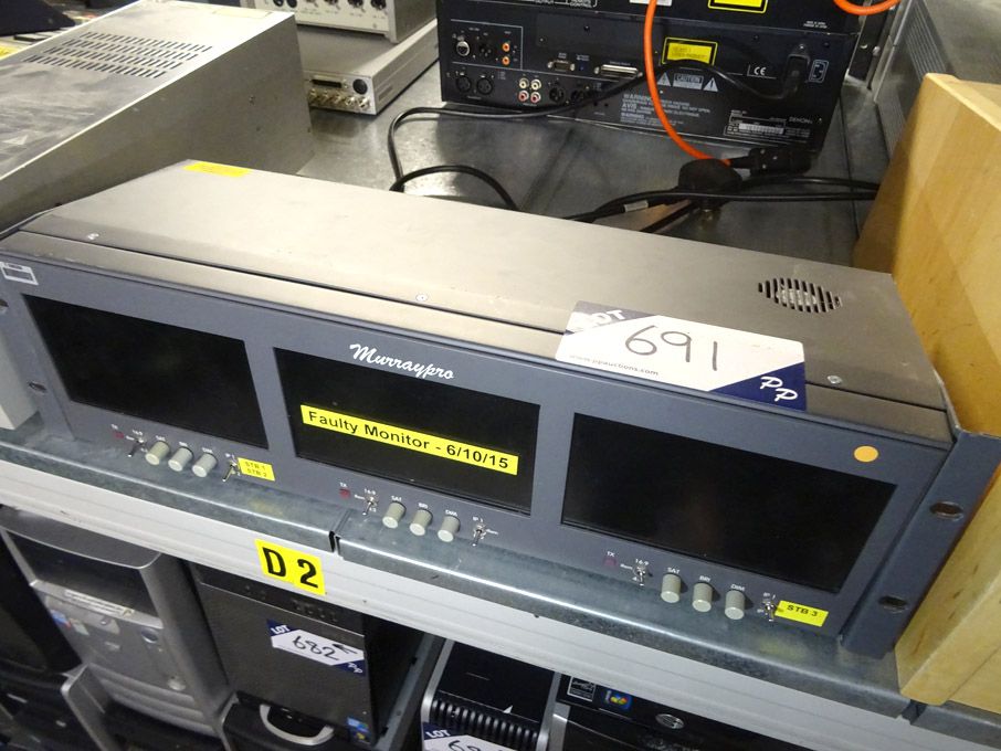 Murray Pro EZ-VU audio monitor (faulty display)