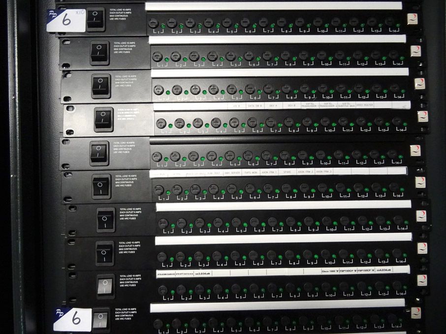 10x Argosy 14 way MDU's, 16A total load