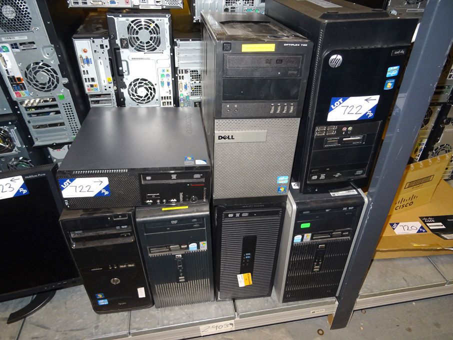 7x Dell, HP etc base units, Intel processors to i3