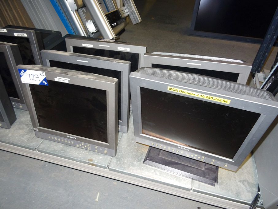 5x Sony LMD-1420 LCD monitor