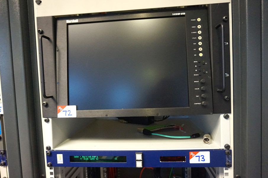 Marshall V-R151DP-AFSD rack type monitor