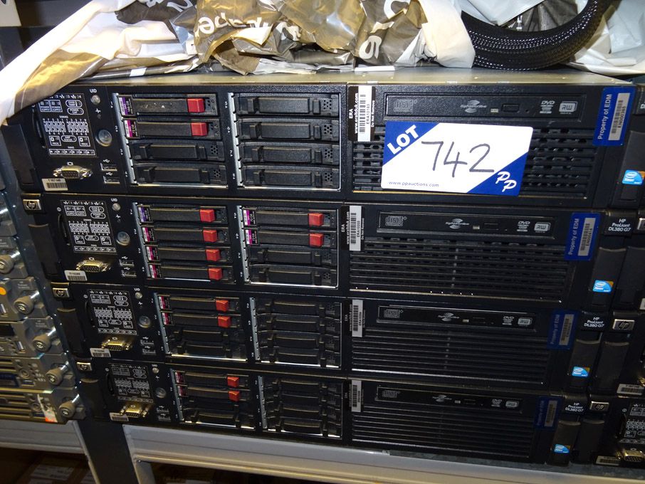 4x ProLiant DL380 G7 Servers