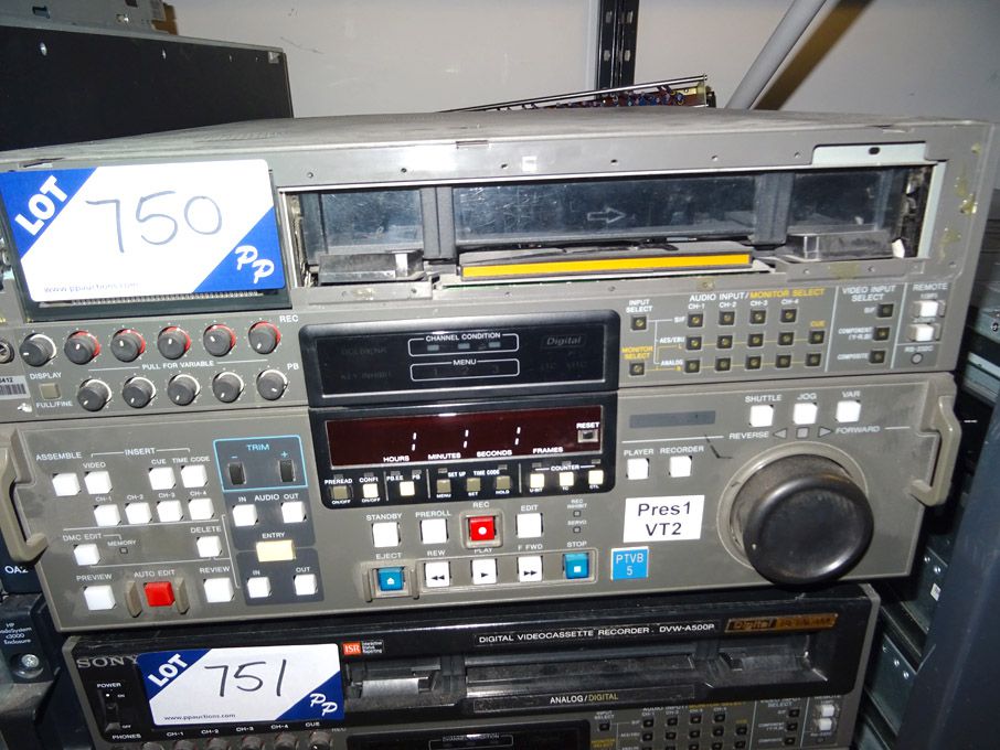 Sony DVW-A500P digital video cassette recorder (mi...