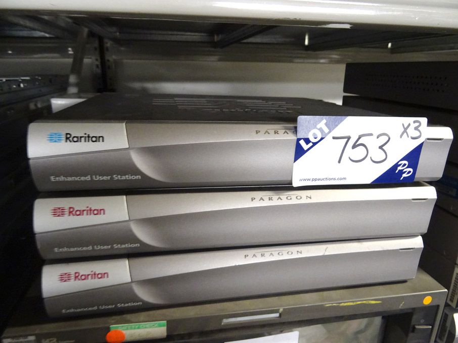 3x Raritan Enhanced User Station KVM switch