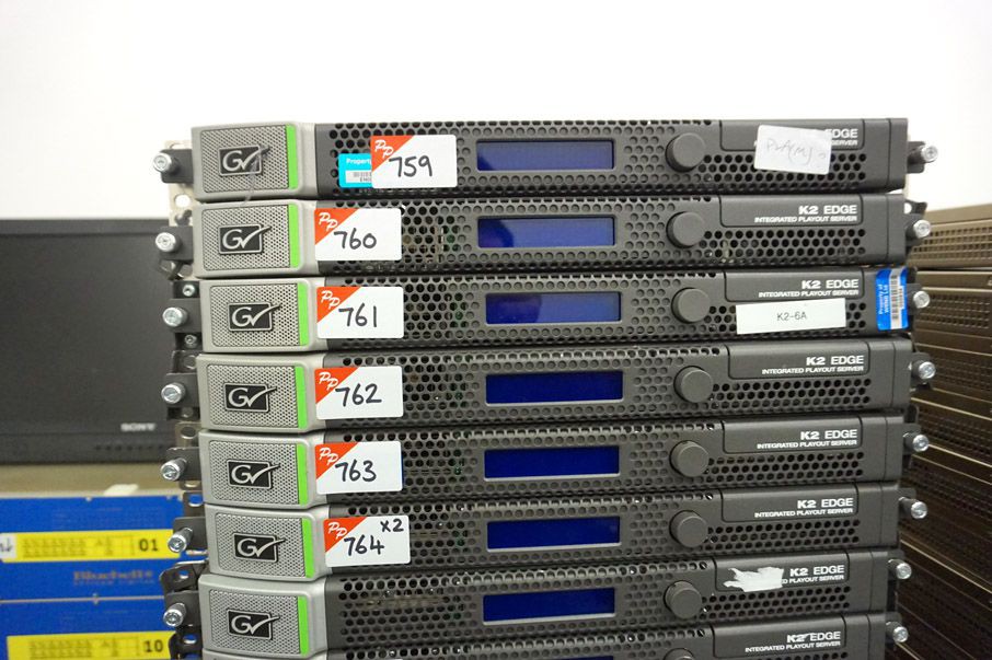 Grass Valley K2 Edge integrated playout server
