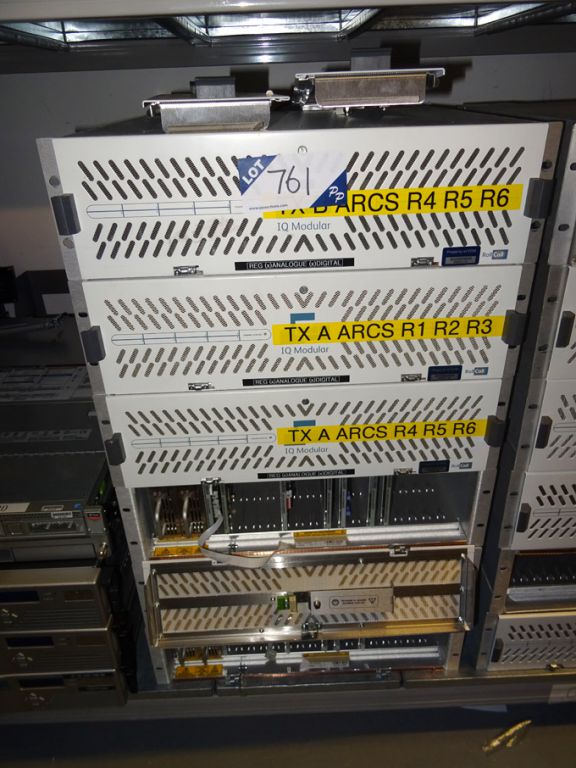 6x Snell IQ Modular Roll Call chassis inc various...