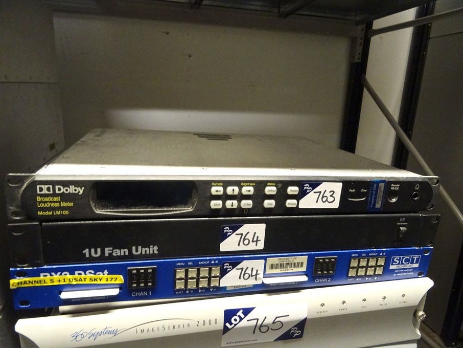 SCT Broadcast RX2 DSAT, Rack type IV Fan unit