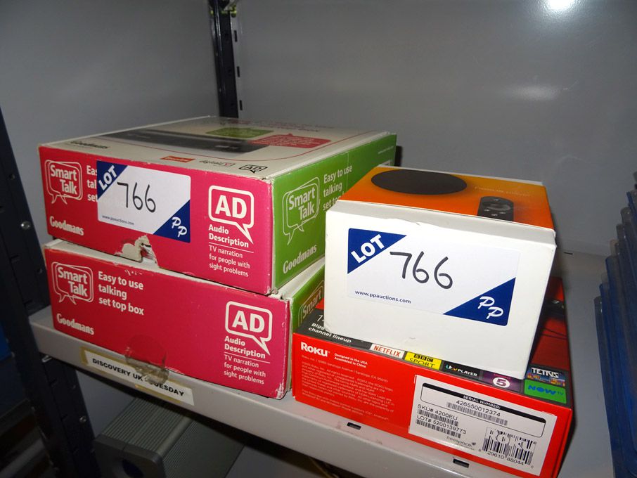 2x Goodmans GDB20TTS Freeview boxes, ASUS Nexus pl...