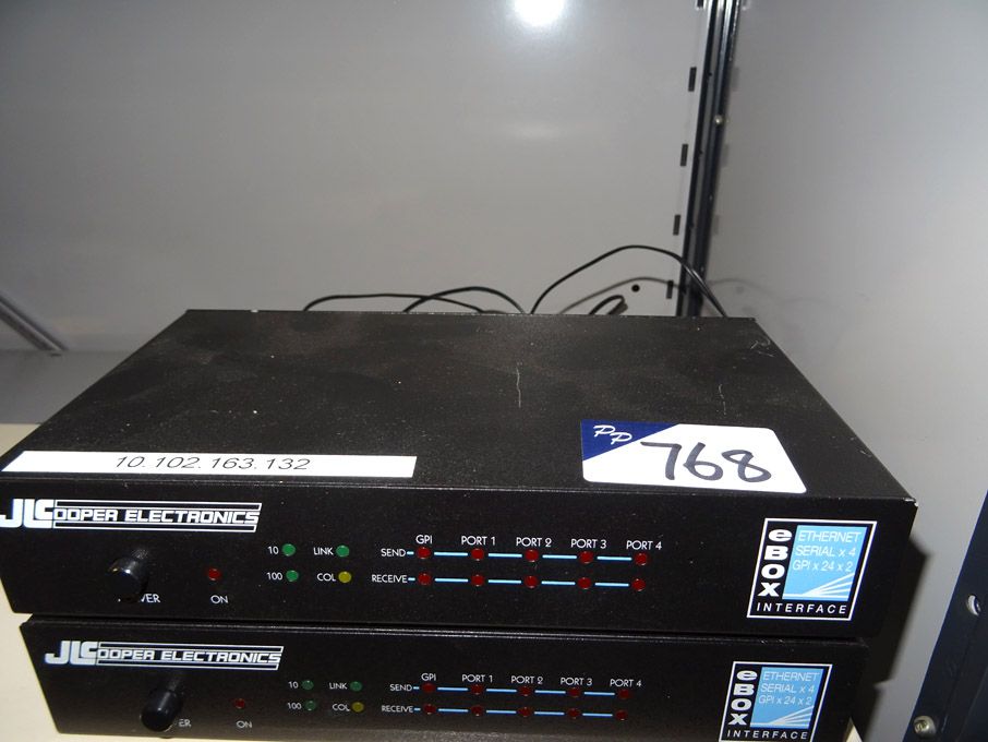 2x JL Cooper ethernet boxes, GP, 24X2