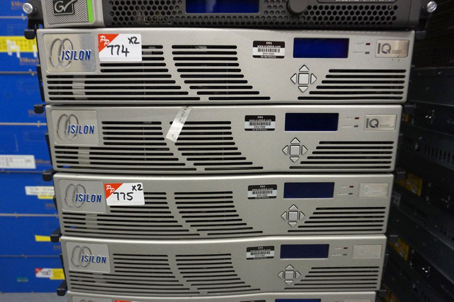 2x Isilon IQ 10000X-SSD NAS server