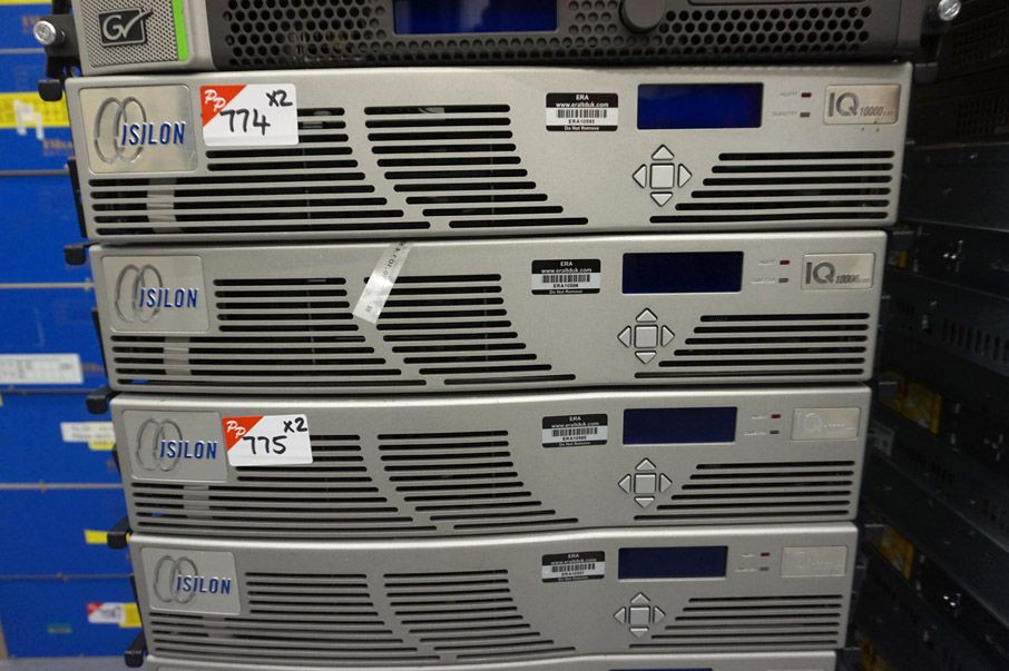 2x Isilon IQ 10000X-SSD NAS server