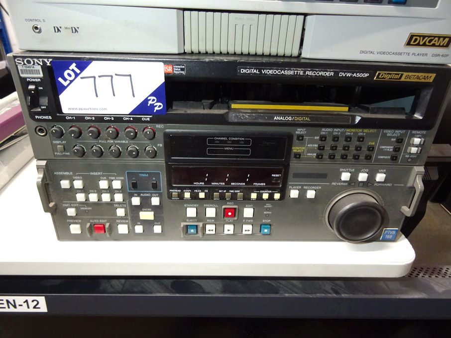 Sony Digital Betacam DVW-A500P digital video casse...