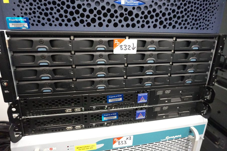 2x Cybertron rack type server, rack type data stor...