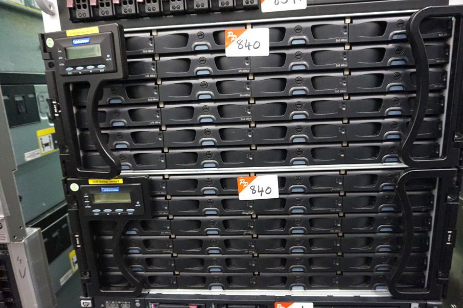 2x Infortrend ESDSS24F - R2840-4 rack type data st...