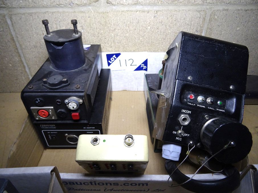 2x Ikegami MA-79E camera adapters, Ferguson AC ada...