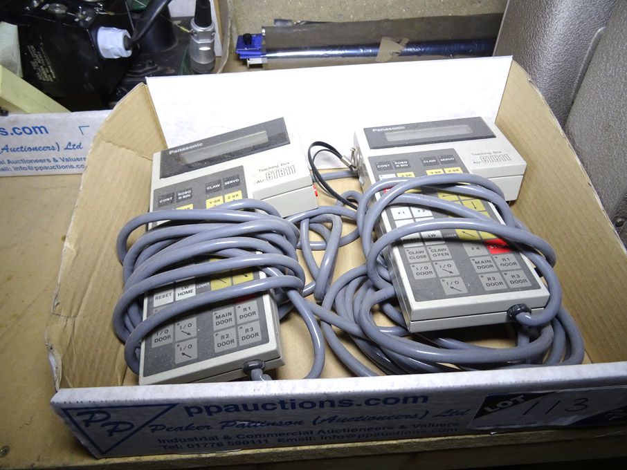 2x Panasonic AU-CTB1 1 teaching boxes