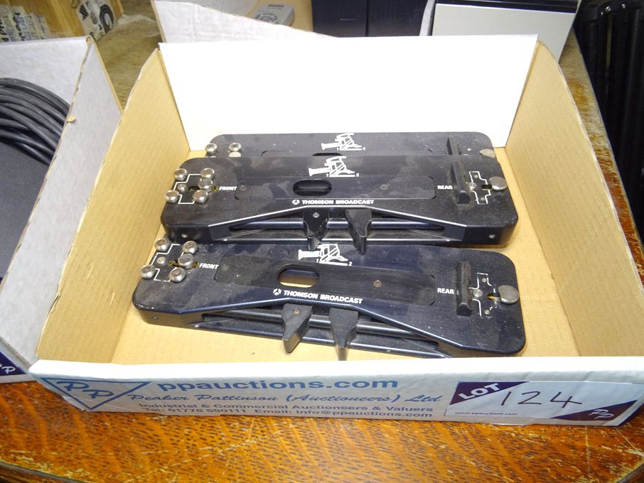 3x Thomson Broadcast camera bases