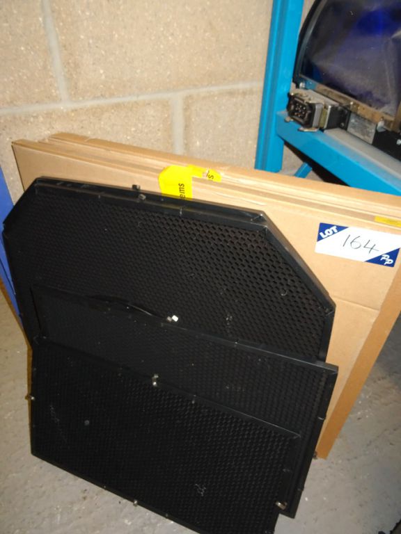 Qty various Balcar etc grid spot Fluxlight grills