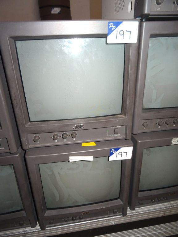 2x JVC TM-A10E-K CRT studio monitors