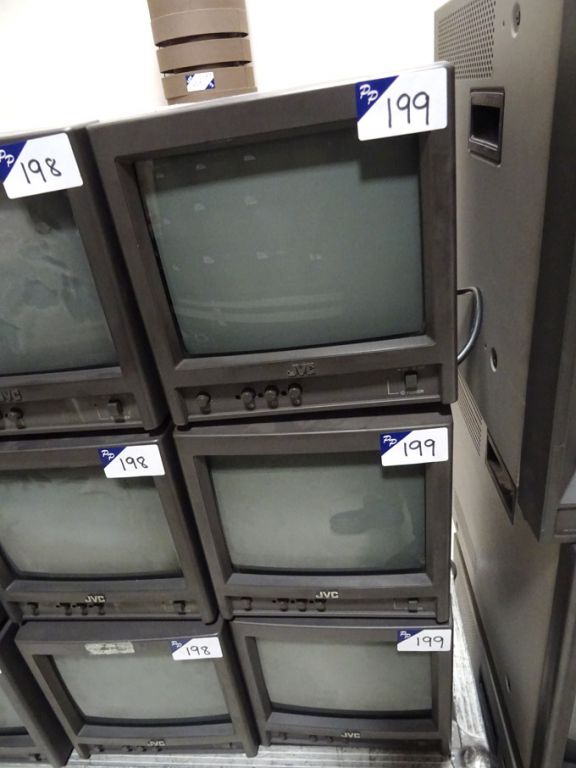 3x JVC TM-A10E-K CRT studio monitors