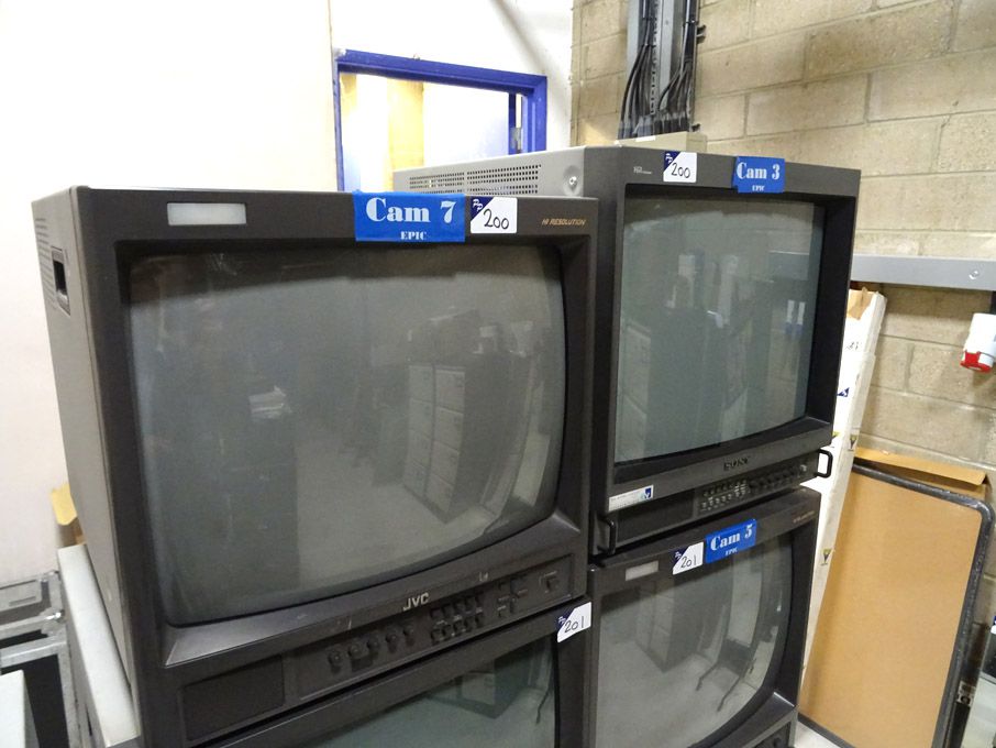 JVC BM-H2000PN, Sony PVM-20M4E CRT studio monitors