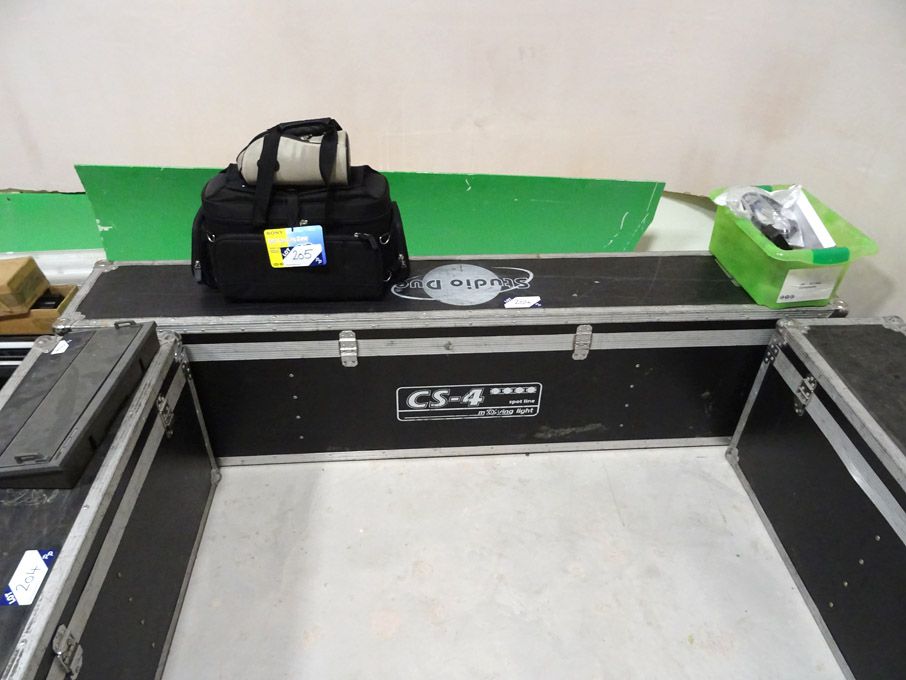 3x Moving Light CS-4 spotline light storage cases