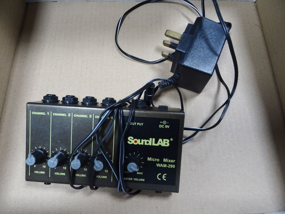 Sound Lab WAM-290 4 channel micromixer