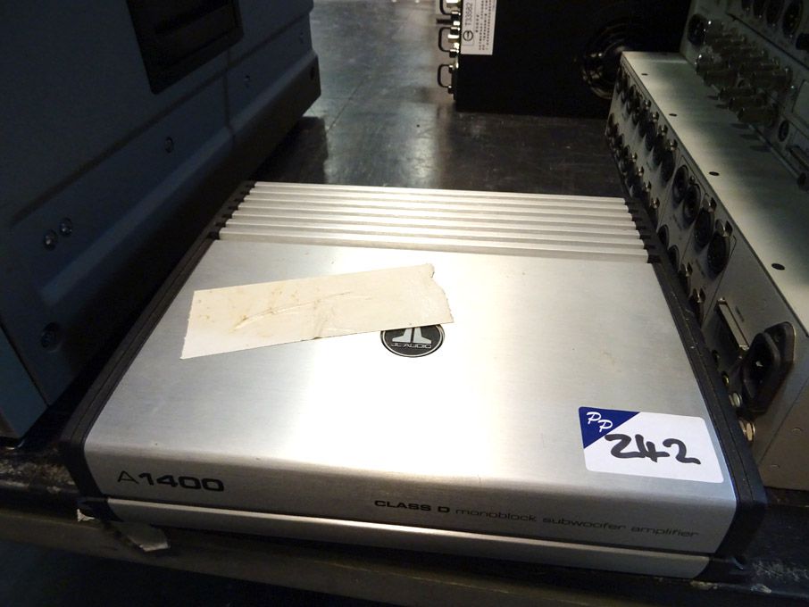 JL Audio A1400 Class D monoblock subwoofer amplifi...