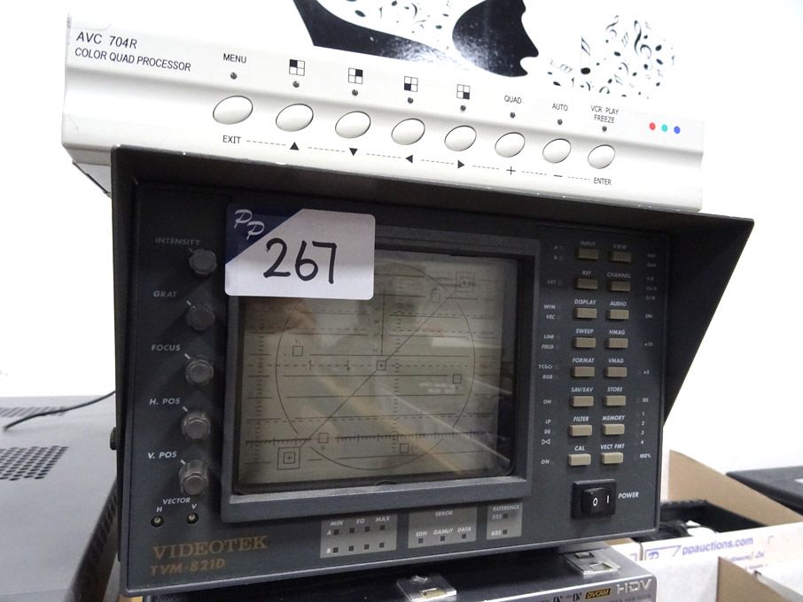 Videotek TVM-812D waveform / vectorscope