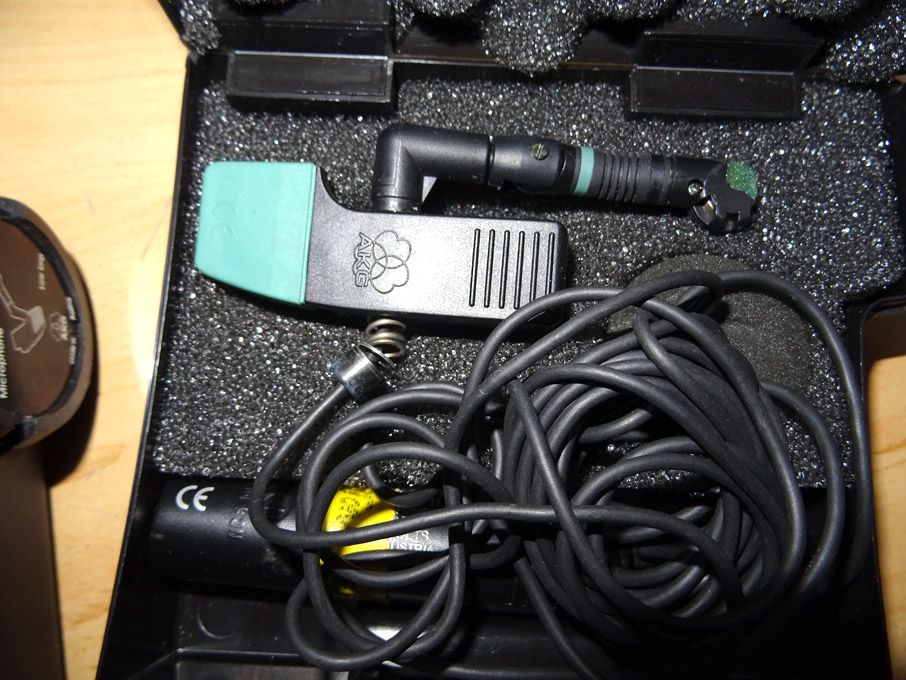 AKG C418 microphone with MicroMic II phantom power...