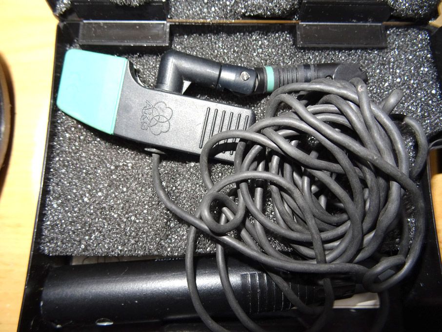 AKG C418 microphone with MicroMic II phantom power...
