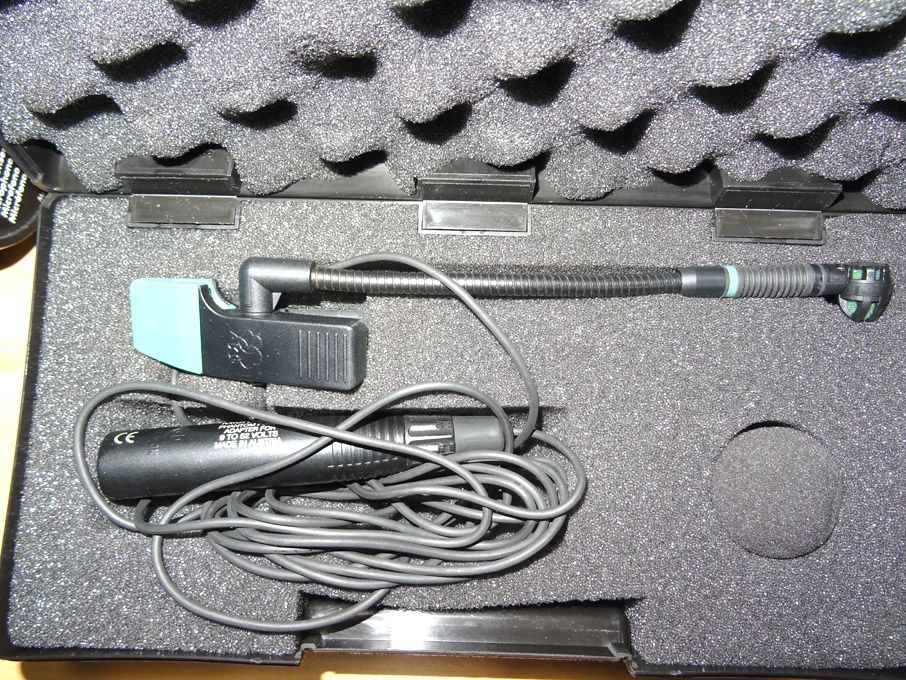 AKG C419 condenser microphone in case