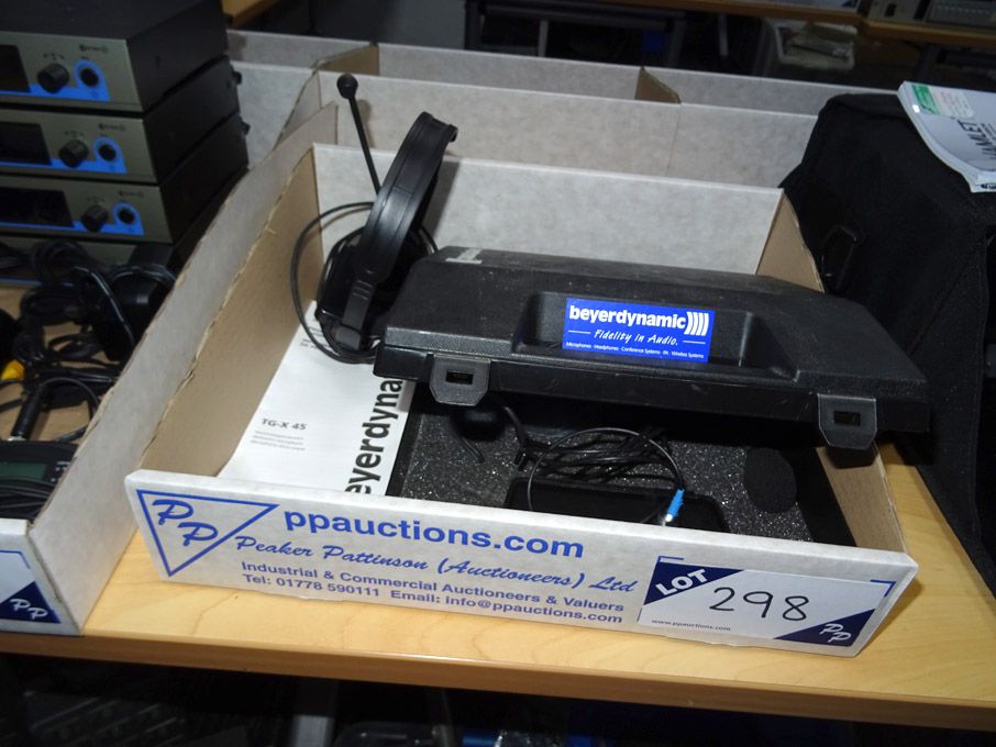 Beyer Dynamic TG-X4S headset & similar headset