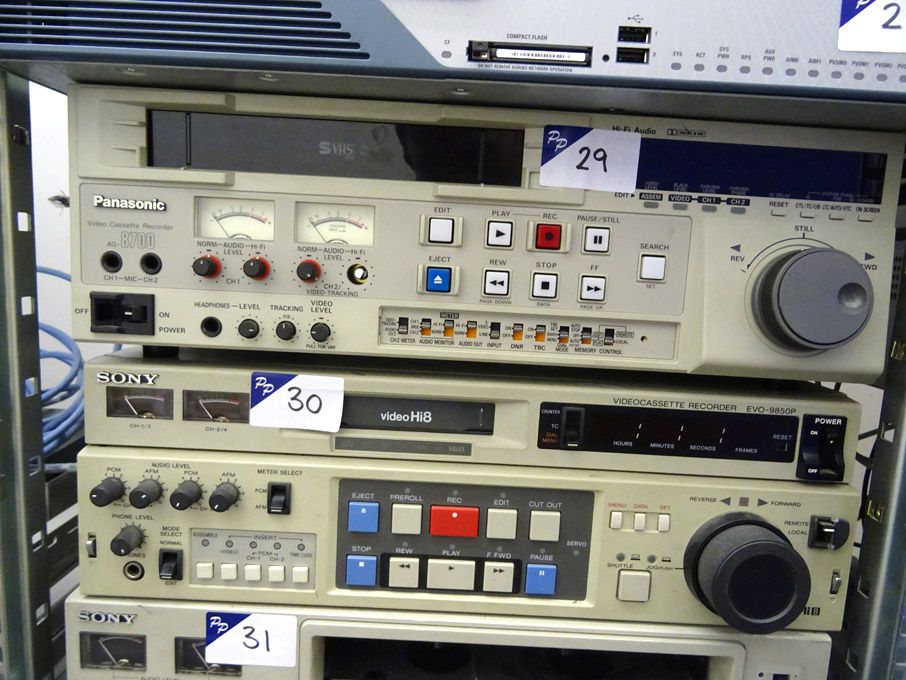 Panasonic AG-8700 video cassette recorder