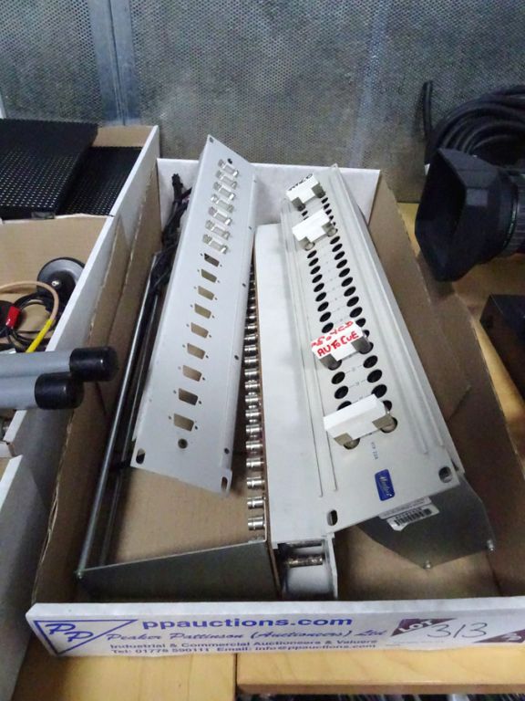 2x U link patch panels etc