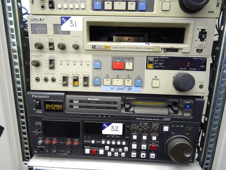 Sony VO-9600P Umatic SP video cassette recorder