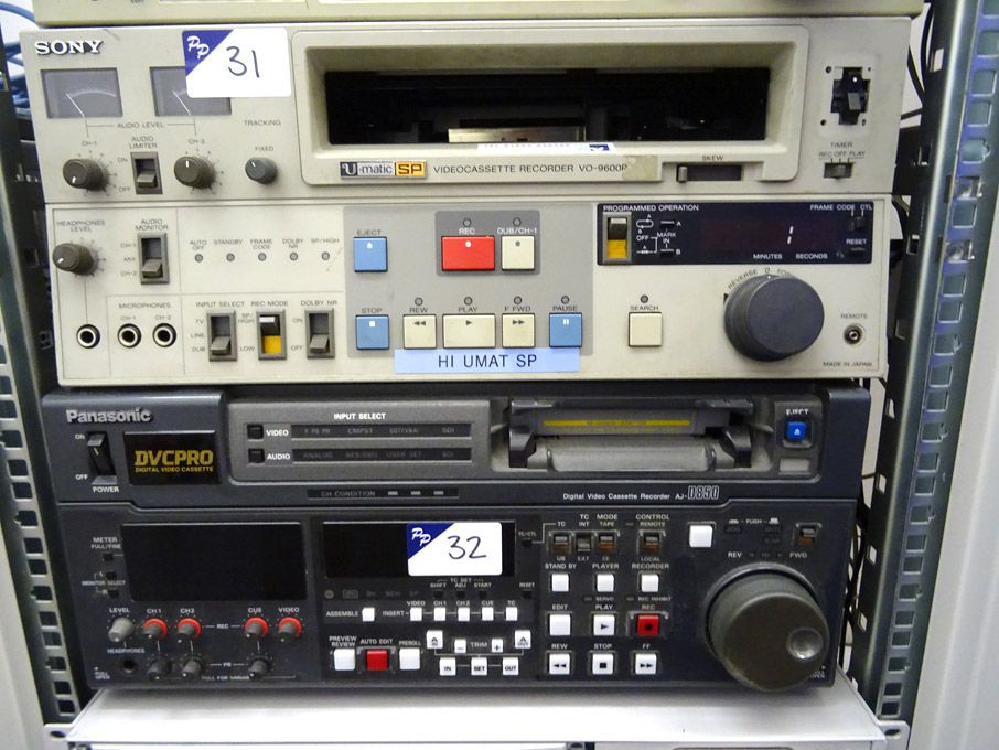 Panasonic AJ-D850 digital video cassette recorder