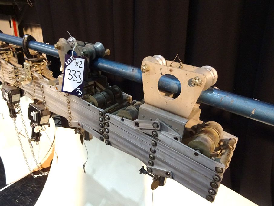 2x heavy duty manual pantographs