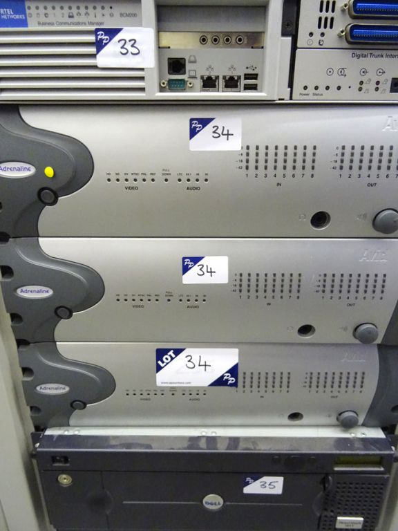 Avid Adrenaline rack type digital video / audio ed...