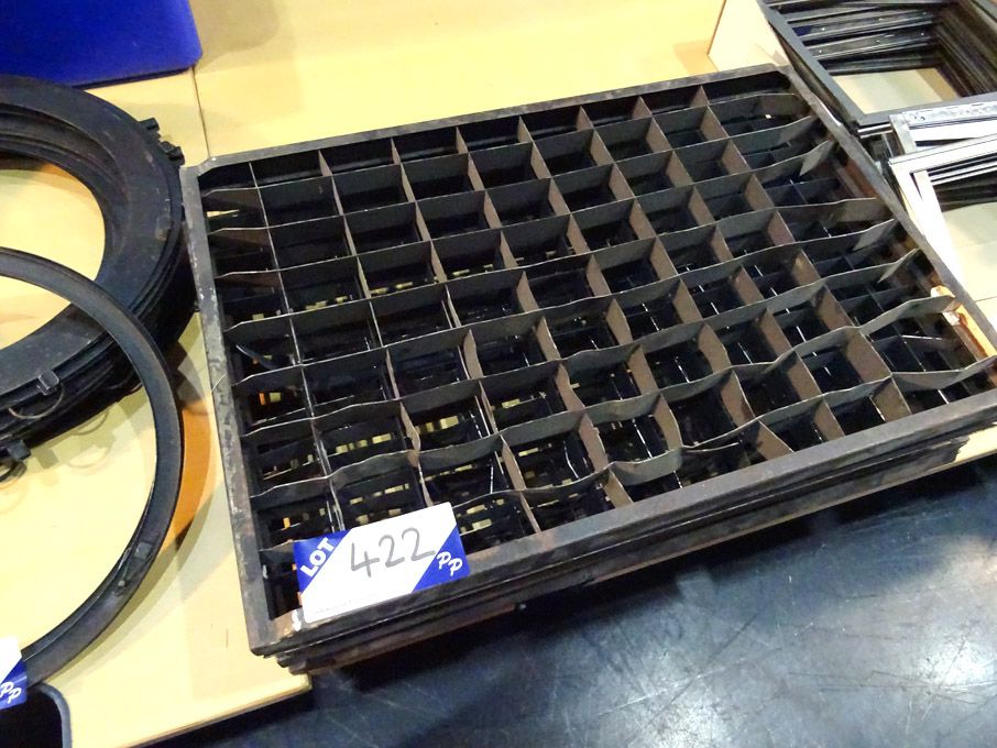 5x aluminium light grills