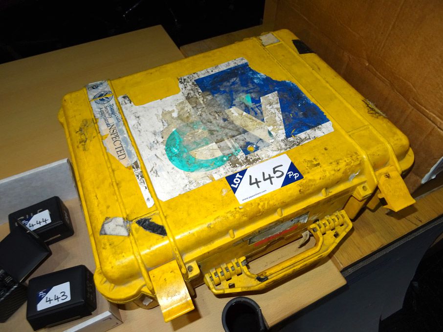 Peli yellow storage case