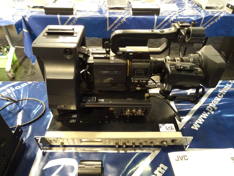 JVC GY-HD251 HD camera recorder with JVC RM-P210 r...